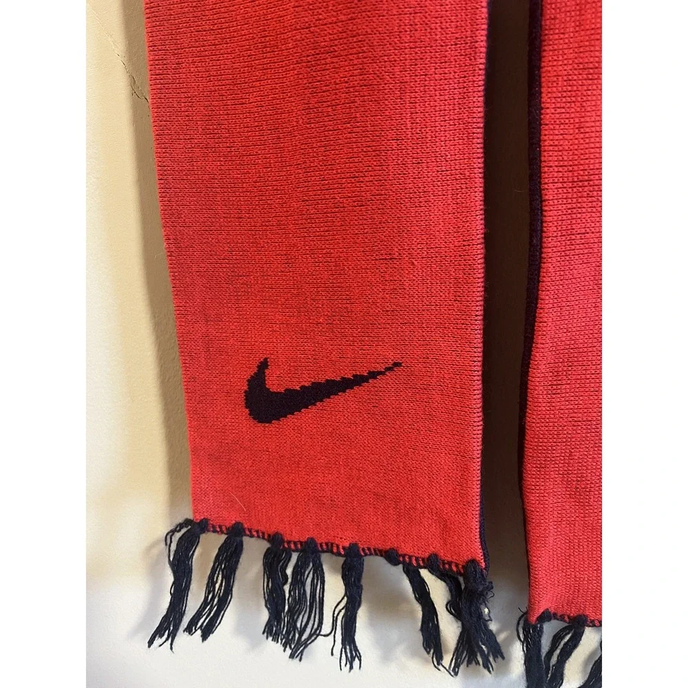 Nike US Soccer Scarf Navy & Red U.S. Olympic Team Vancouver‎ 2010 U.S.A